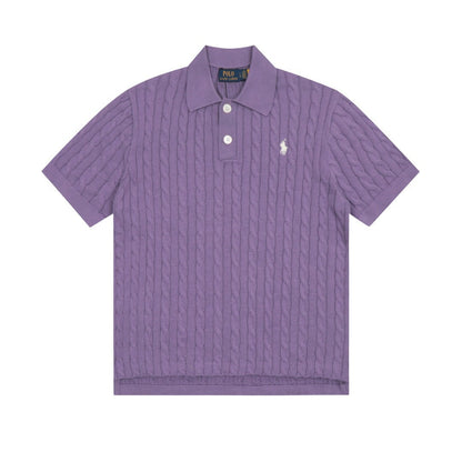Ralph Lauren Women's Cable Knit Polo shirt