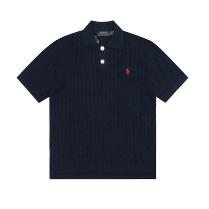 Ralph Lauren Women's Cable Knit Polo shirt