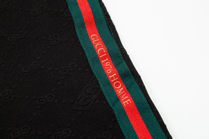 Gucci Striped Web Stripe Pants in Black