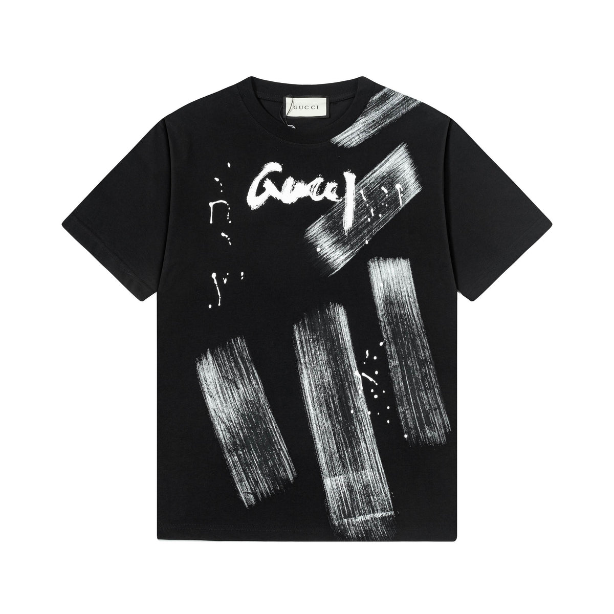 Gucci Graffiti Logo T-Shirt in Black