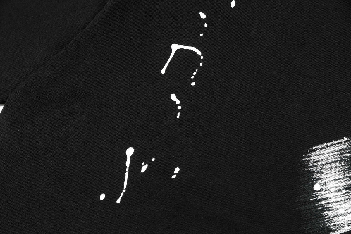 Gucci Graffiti Logo T-Shirt in Black
