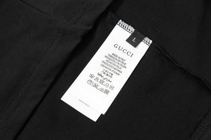 Gucci Graffiti Logo T-Shirt in Black