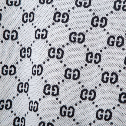 Gucci Unisex Jacquard Polo Sweater