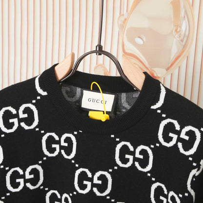 Gucci Unisex 8316 Monogram Crewneck Sweater