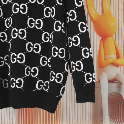 Gucci Unisex 8316 Monogram Crewneck Sweater