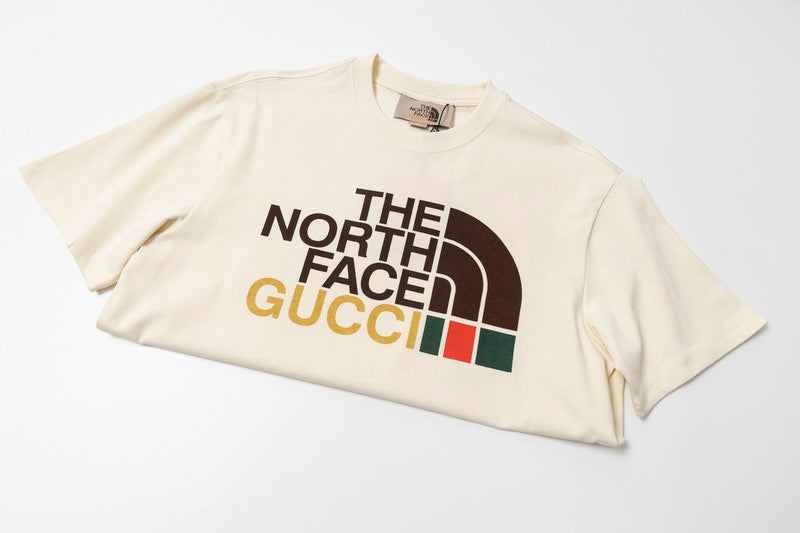 Gucci Signature 2DF2 T-Shirt in Beige
