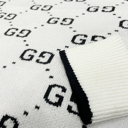 Gucci Unisex Jacquard Crewneck Sweater