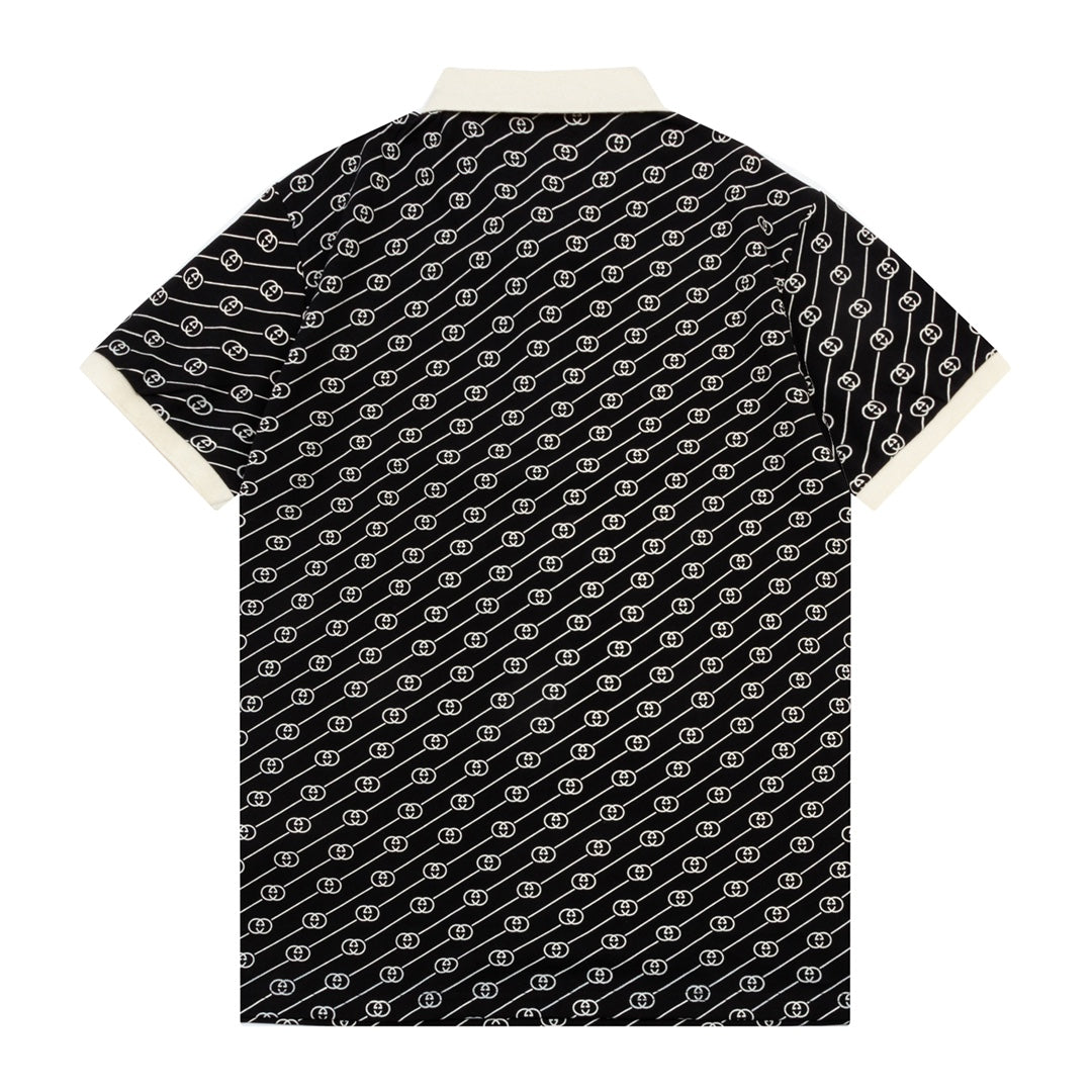 Gucci Double G Polo Shirt in Black