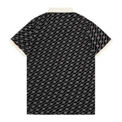 Gucci Double G Polo Shirt in Black