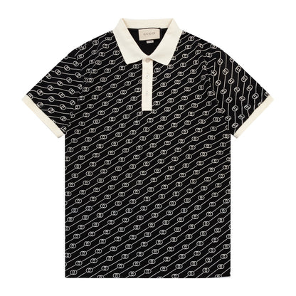 Gucci Double G Polo Shirt in Black