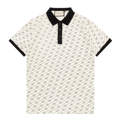 Gucci Double G Polo Shirt in Black