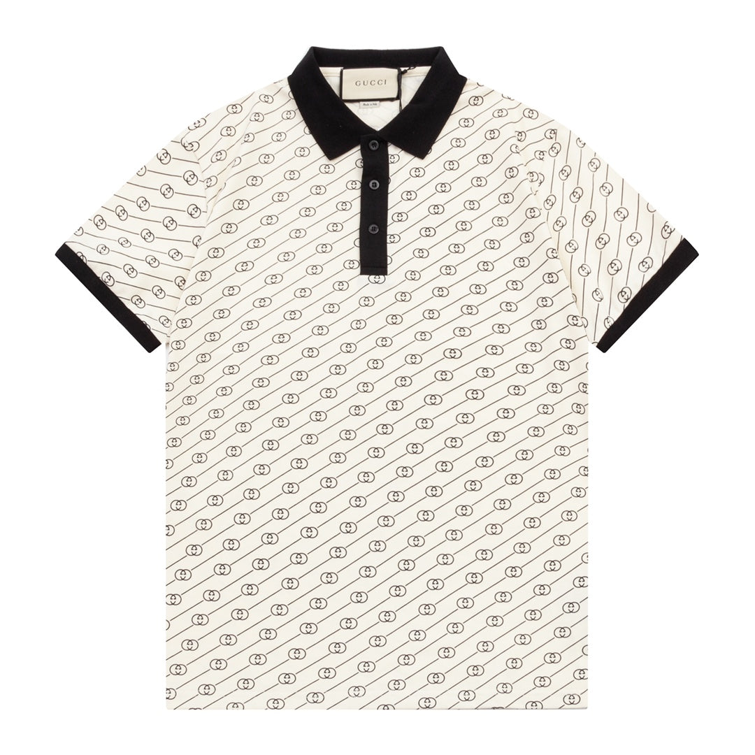 Gucci Double G Polo Shirt in Black