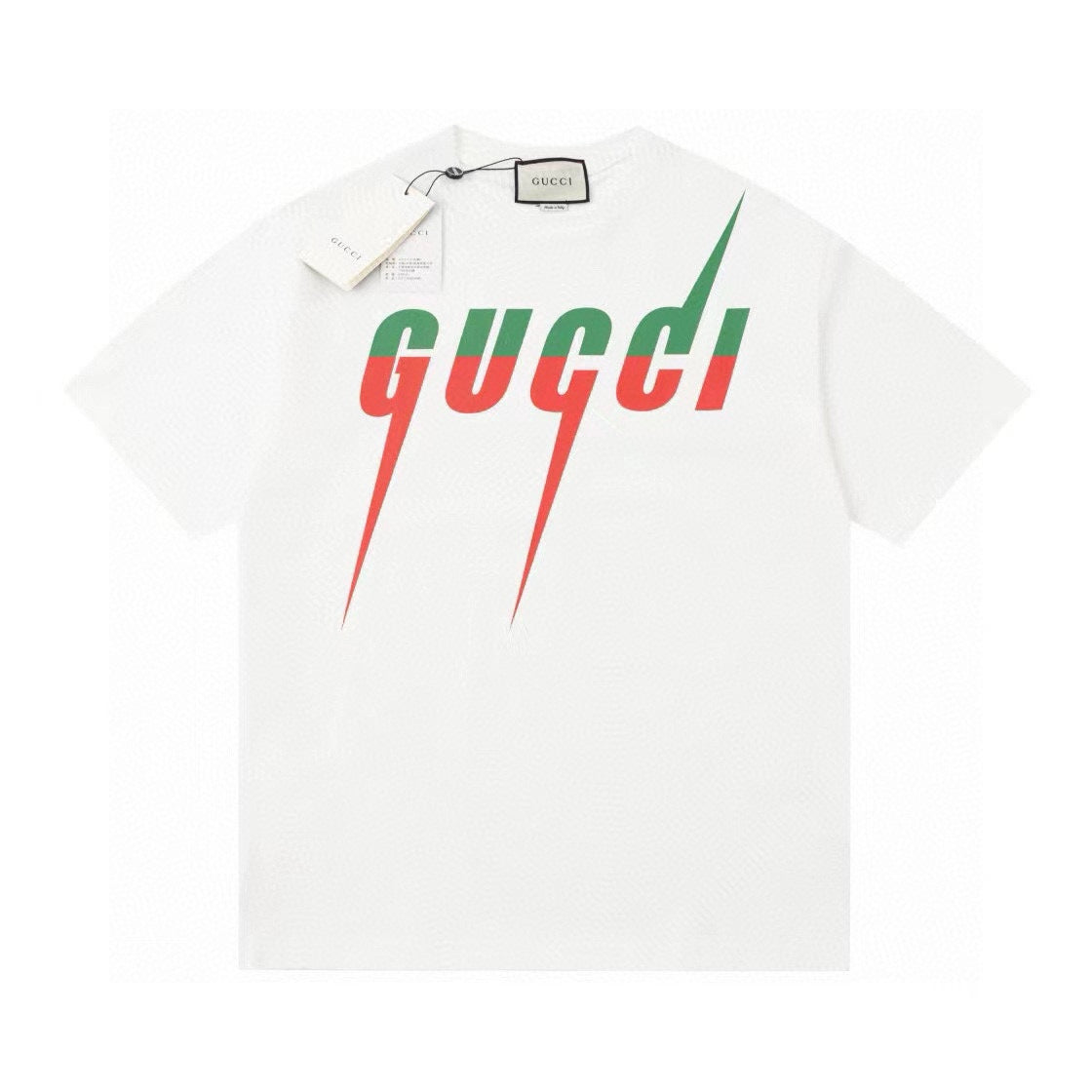 Gucci Logo Print T-Shirt in Black