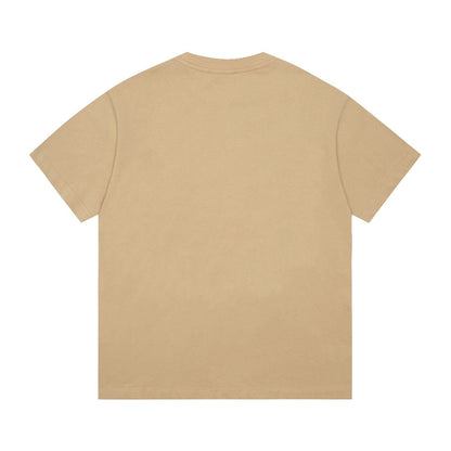 Gucci Signature T-Shirt in White & Khaki