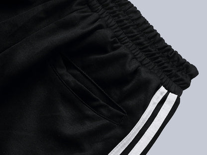 Gucci Straight-Leg Pants in Green, White & Black
