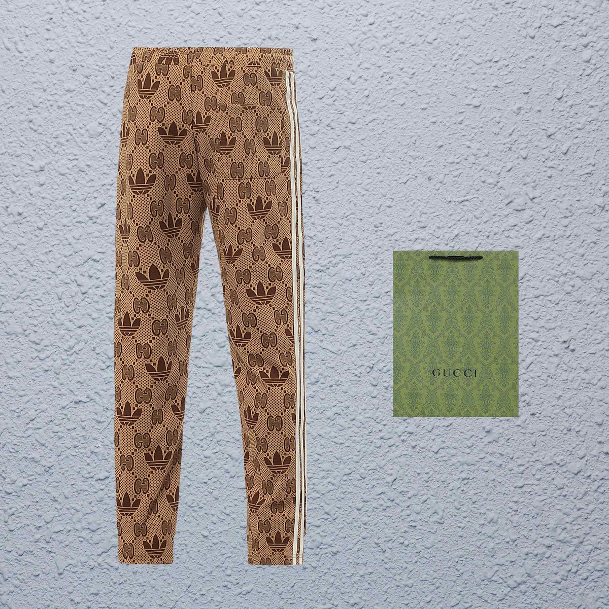 Gucci Comfort-Waist Straight-Leg Pants