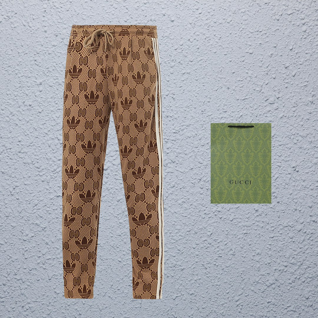 Gucci Comfort-Waist Straight-Leg Pants
