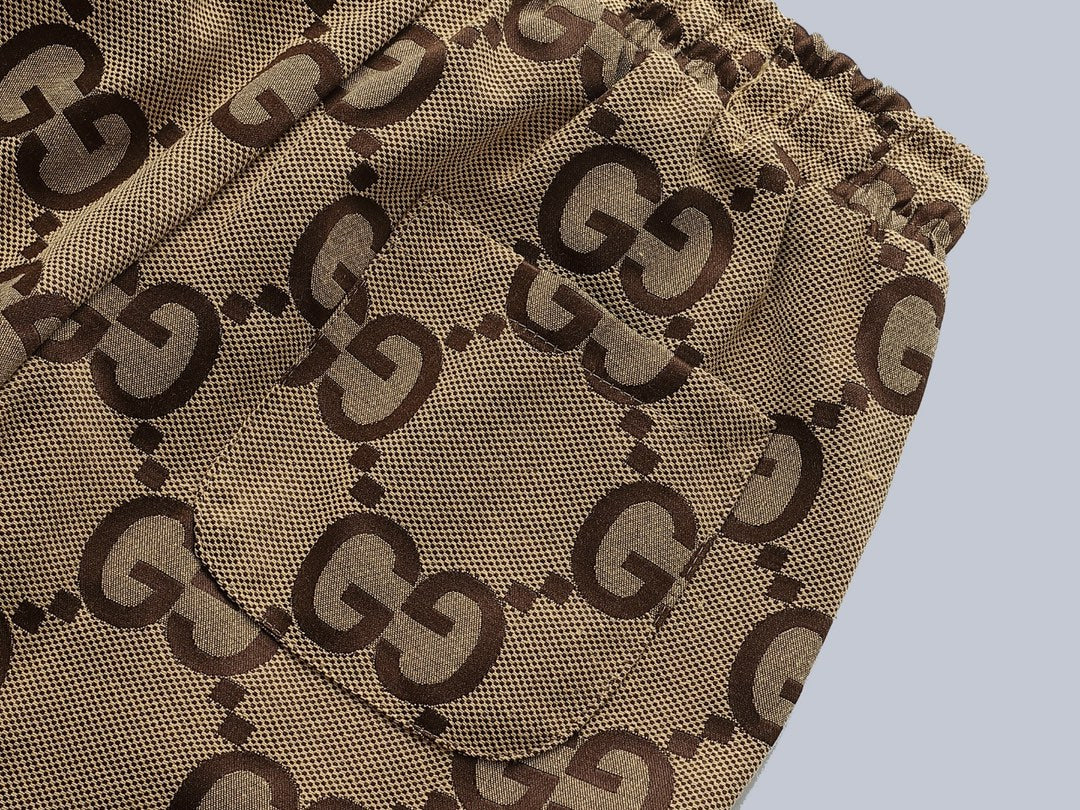 Gucci Straight-Leg Pants with Side Pockets