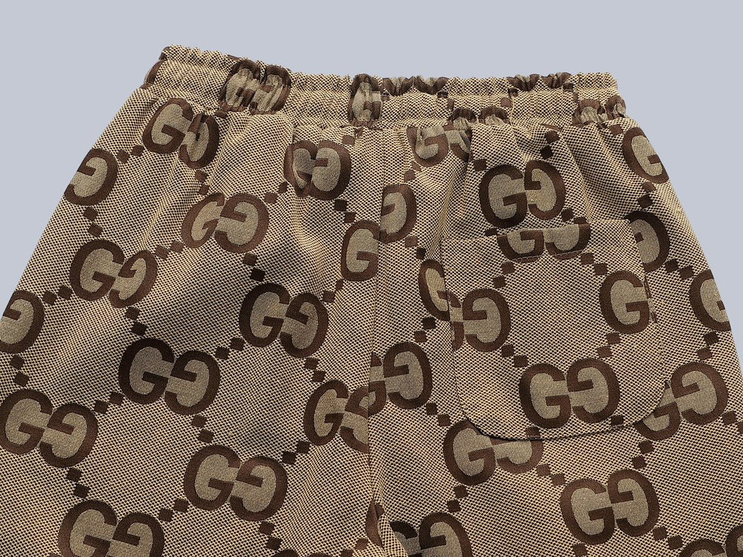 Gucci Straight-Leg Pants with Side Pockets