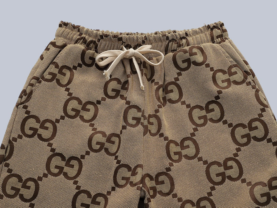 Gucci Straight-Leg Pants with Side Pockets