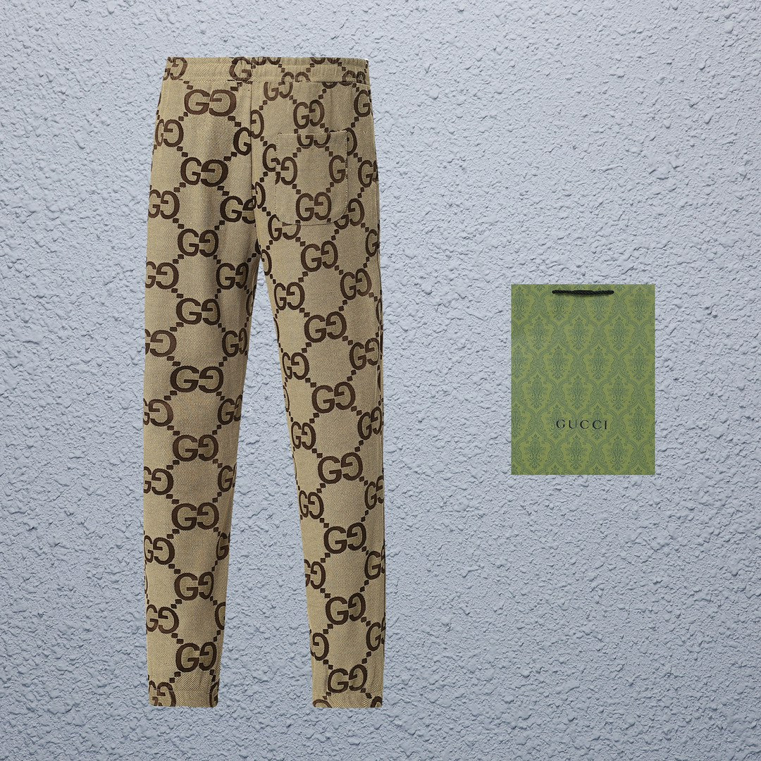Gucci Straight-Leg Pants with Side Pockets