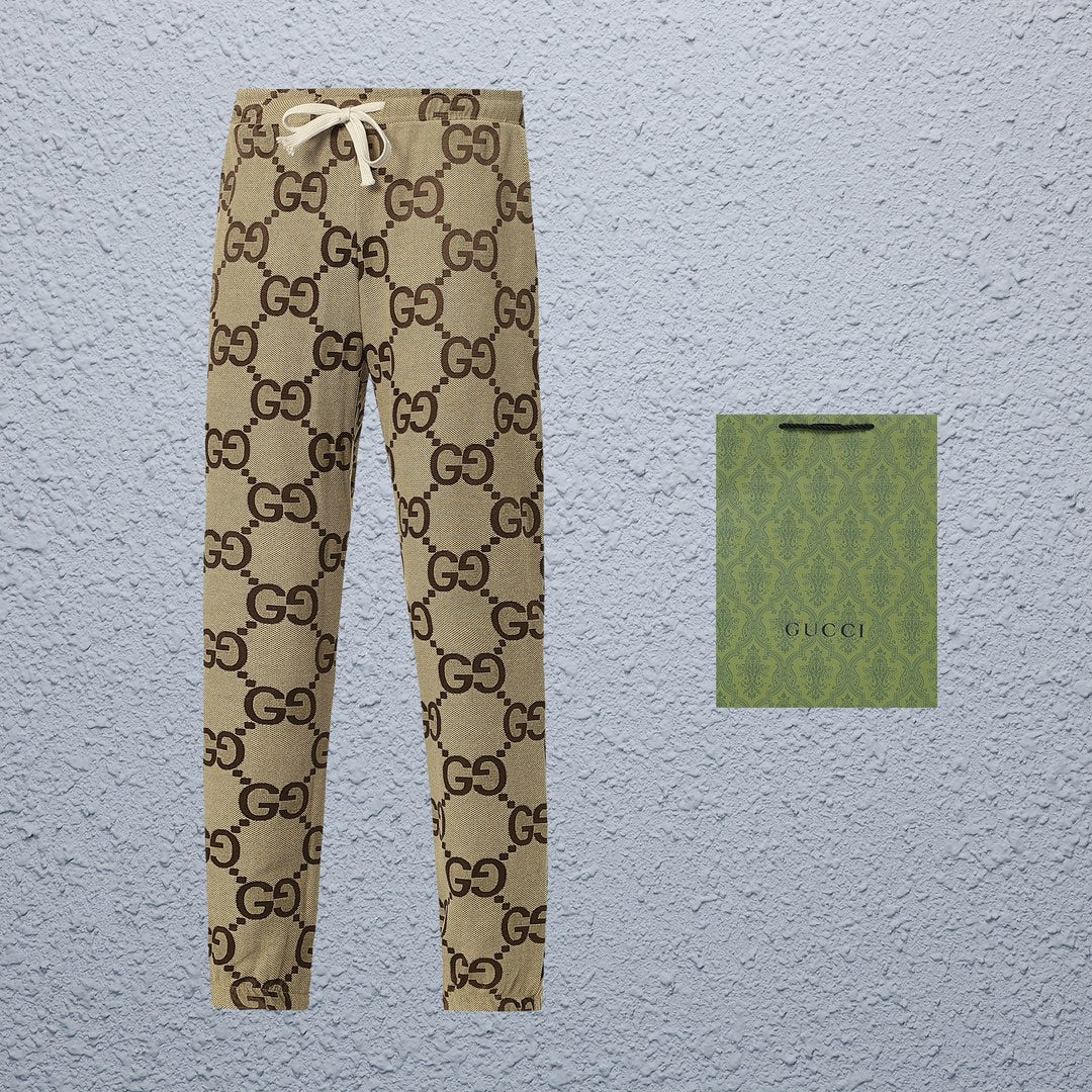 Gucci Straight-Leg Pants with Side Pockets