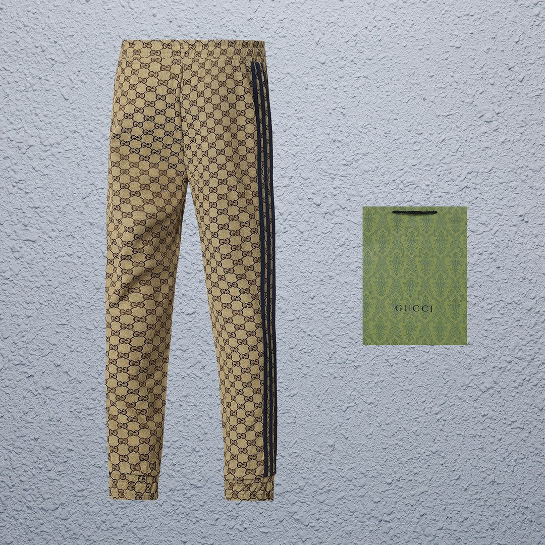 Gucci Side-Pocket Straight-Leg Pants