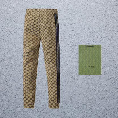 Gucci Side-Pocket Straight-Leg Pants