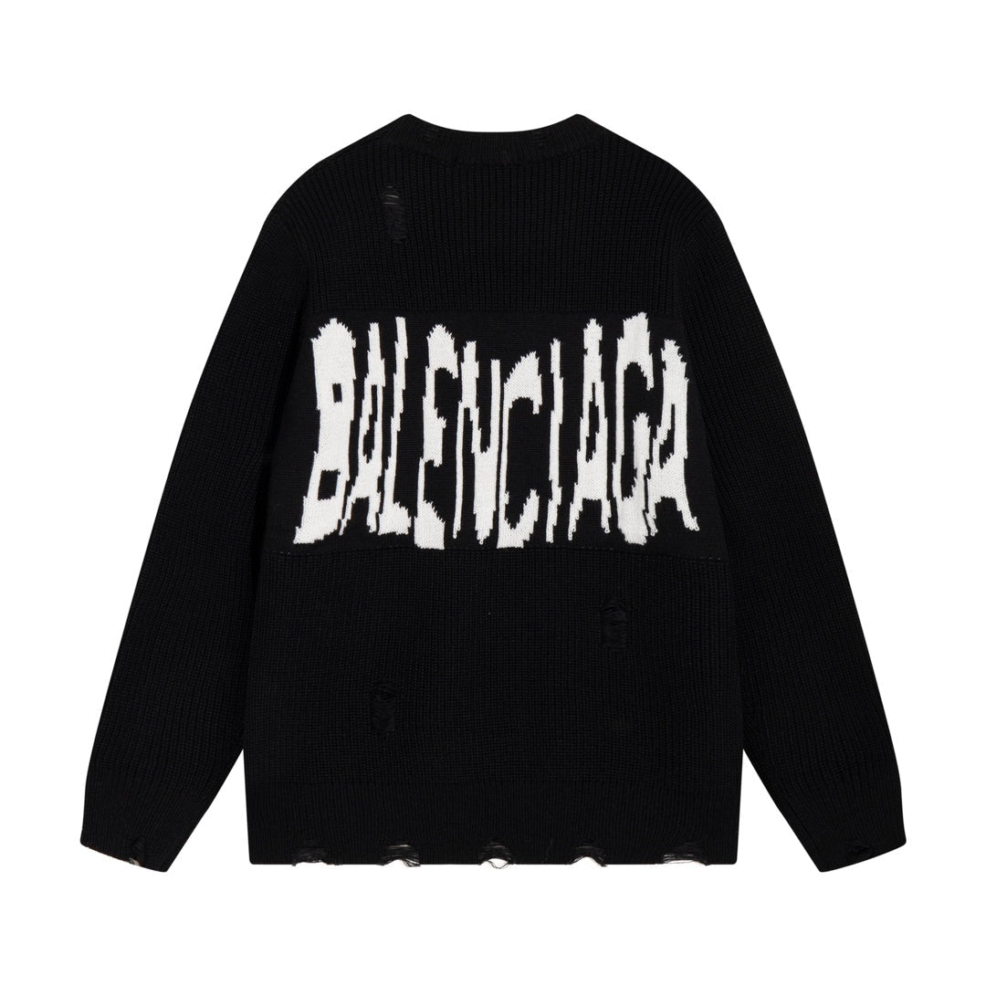 Gucci Logo Print Graphic Sweater