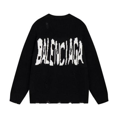 Gucci Logo Print Graphic Sweater