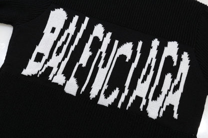 Gucci Logo Print Graphic Sweater