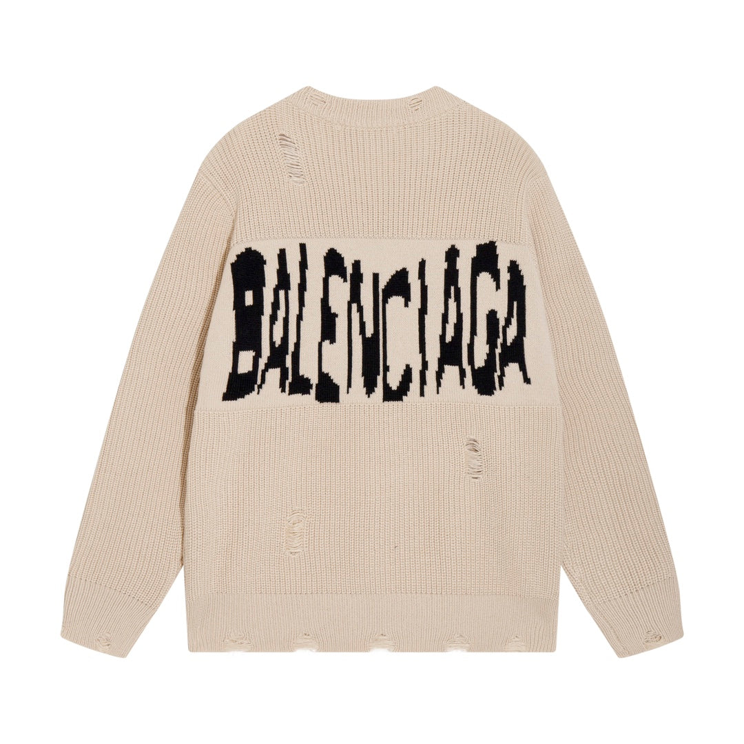 Gucci Logo Print Graphic Sweater