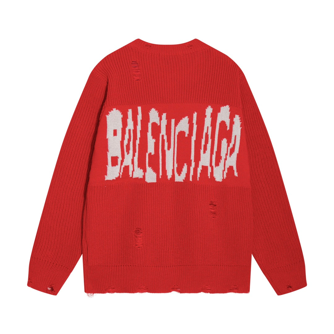 Gucci Logo Print Graphic Sweater