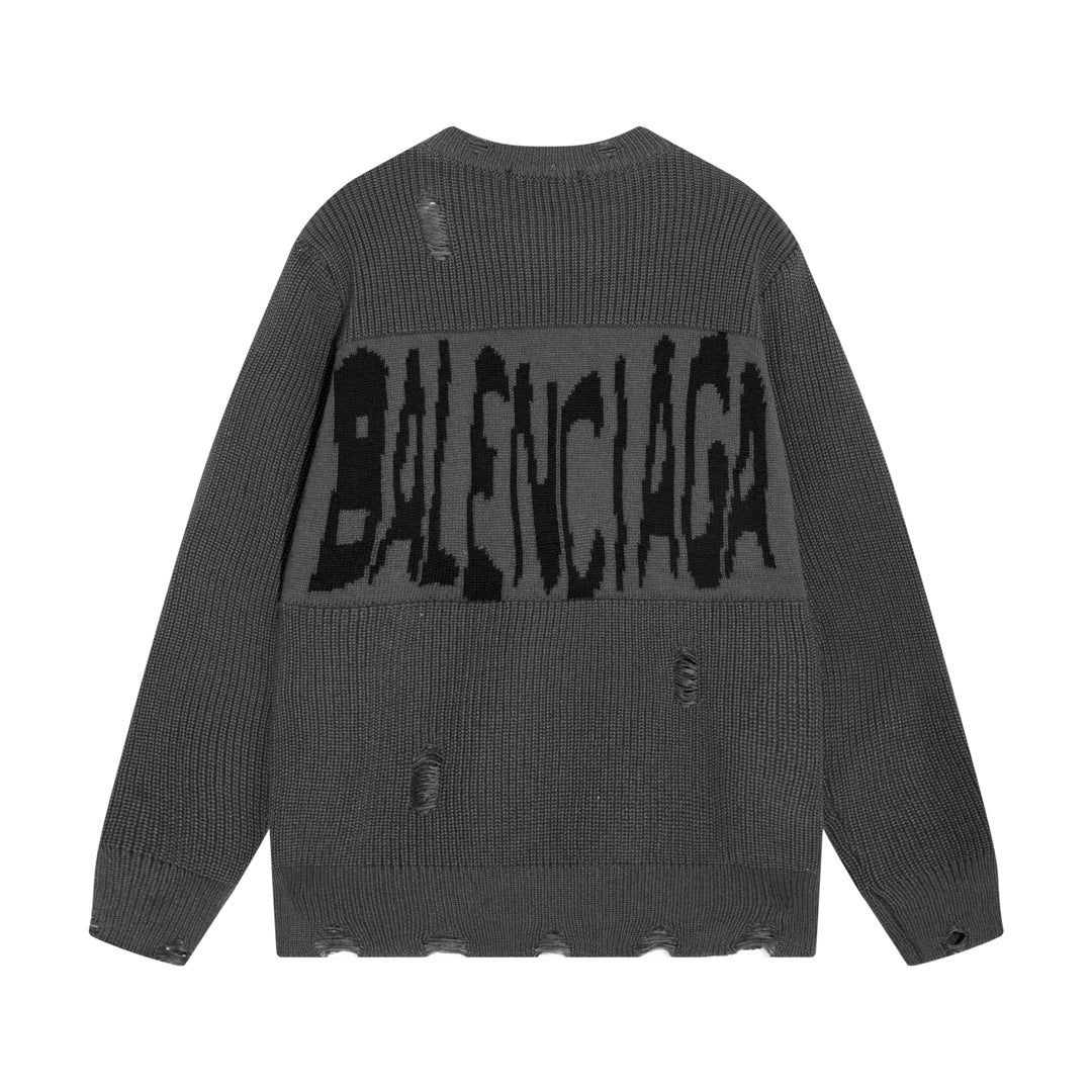 Gucci Logo Print Graphic Sweater