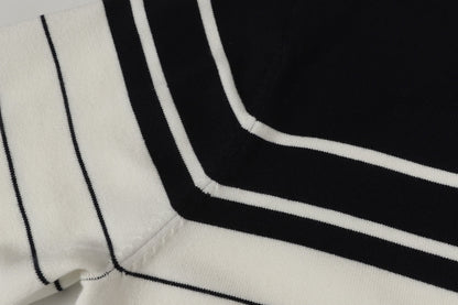 Gucci Unisex Embroidered Striped Cardigan
