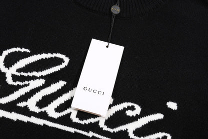 Gucci Unisex Jacquard Crewneck Sweater
