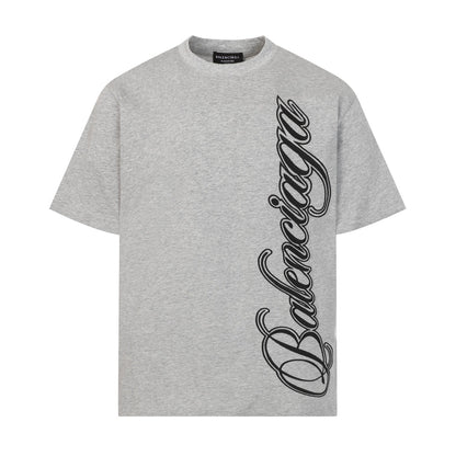 Balenciaga Vertical Script Logo T-Shirt in 4 Colors