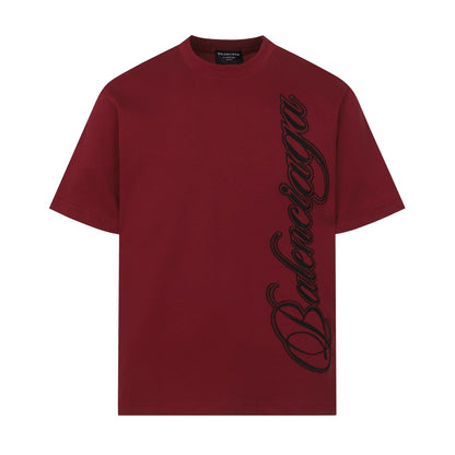 Balenciaga Vertical Script Logo T-Shirt in 4 Colors