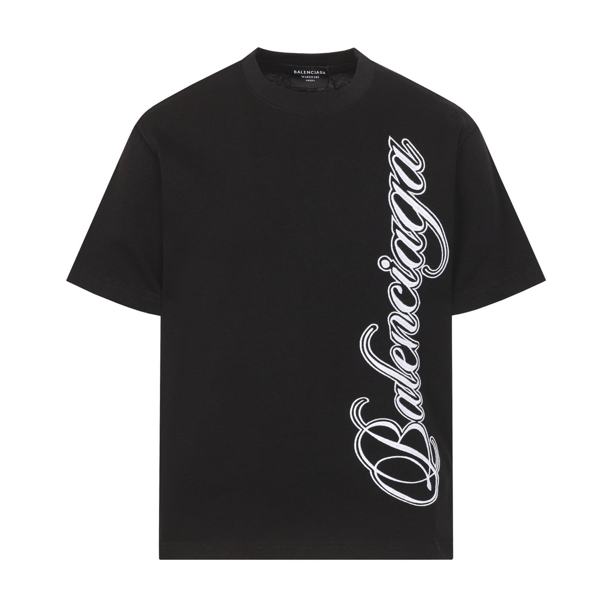 Balenciaga Vertical Script Logo T-Shirt in 4 Colors