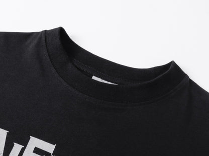 Balenciaga Salon de Couture Portrait T-Shirt in Black
