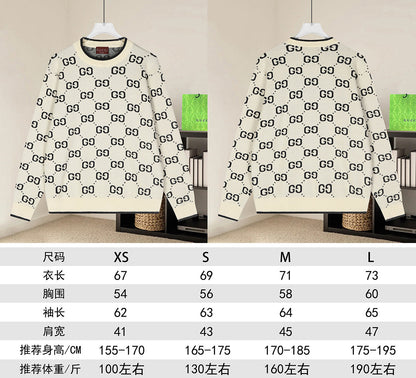 Gucci Unisex Jacquard Crewneck Sweater