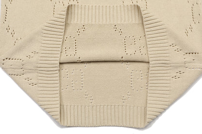Gucci Unisex Open-Knit Crewneck Sweater