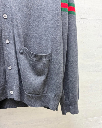 Gucci Unisex Striped Cardigan