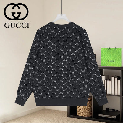 Gucci Unisex Jacquard Crewneck Sweater