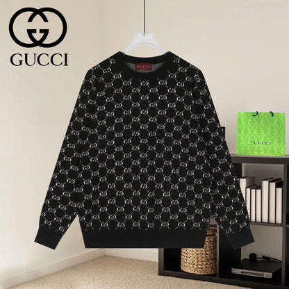 Gucci Unisex Jacquard Crewneck Sweater