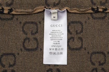 Gucci Unisex Monogram Double-G Jacquard Crewneck Sweater