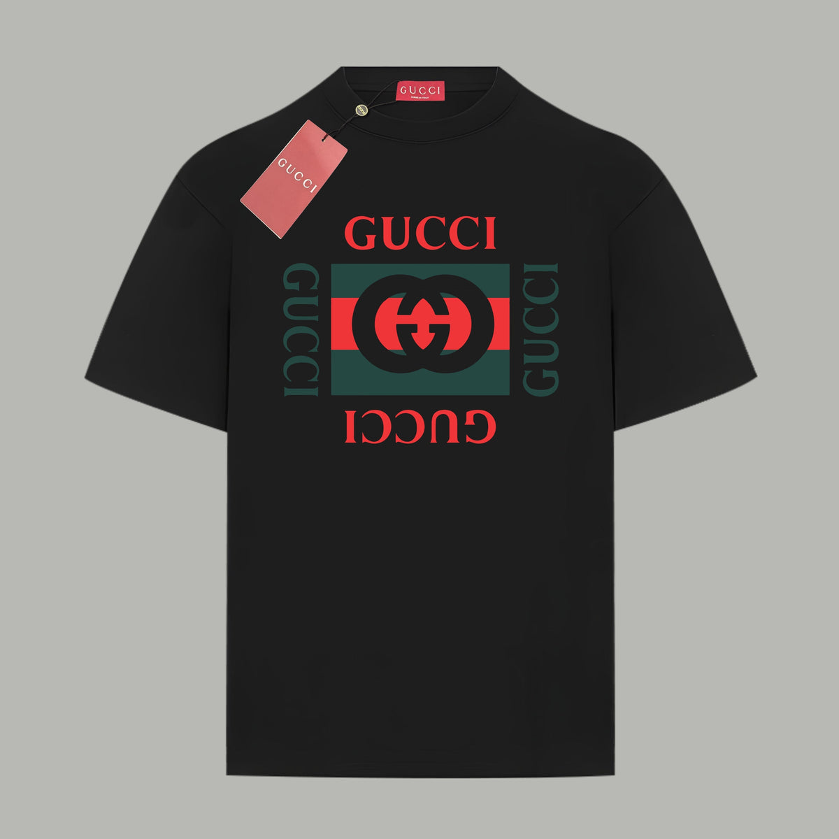 Gucci Logo T-Shirt in Black
