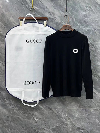 Gucci Unisex Mock-Neck Sweater